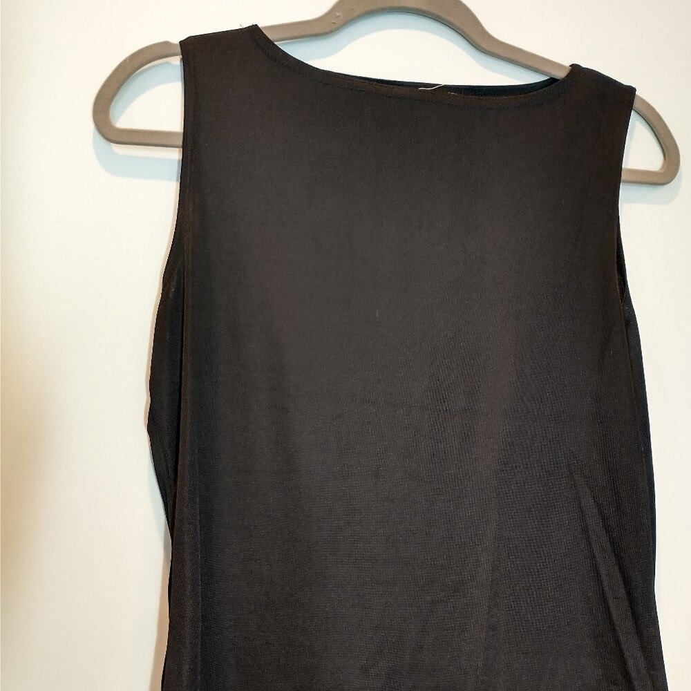 Christie & Jill Black Tank Top Size M